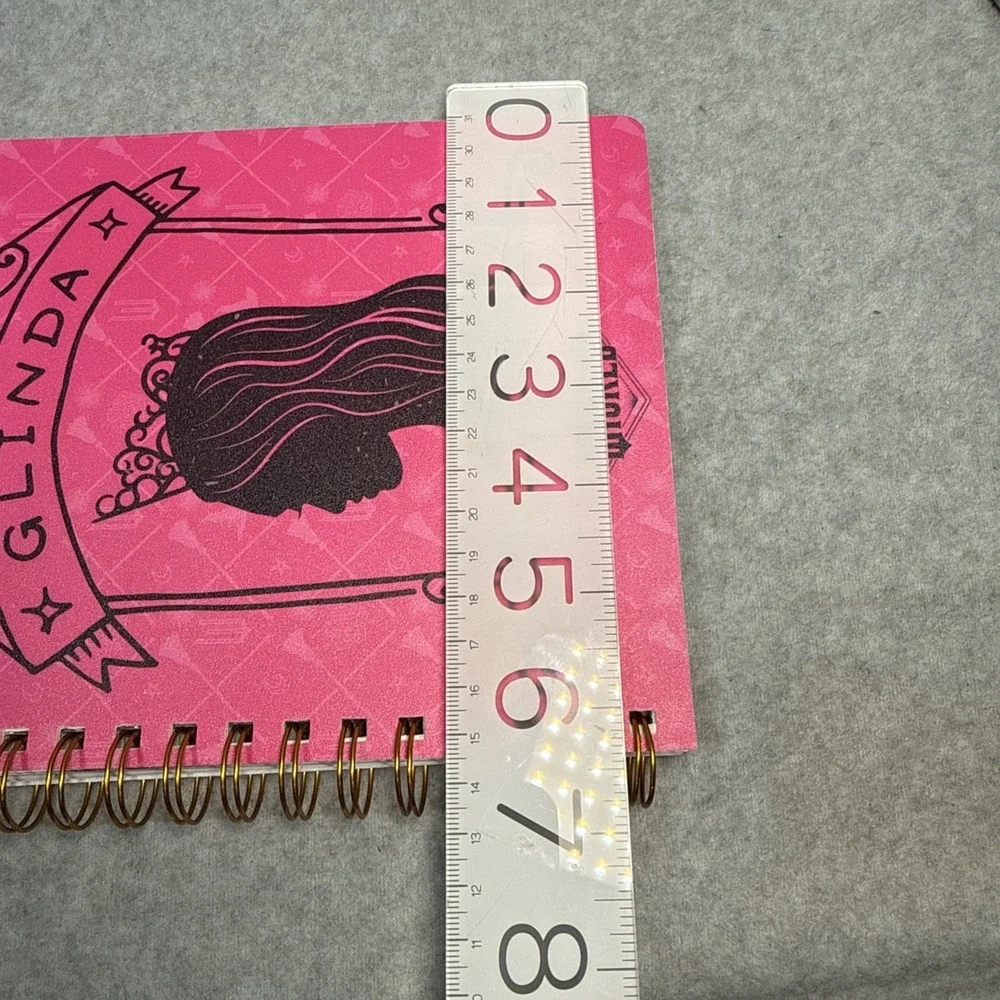 Universal Studios Wicked Glinda Spiral‎ Notebook Tabs Journal Pink 6x9